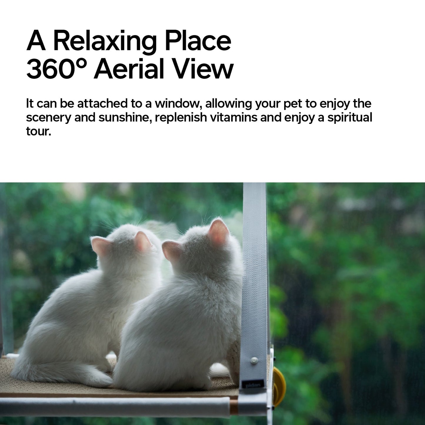 PETKIT New Zealand PIDAN Cat Window Perch - Sunbathing Time Sleep