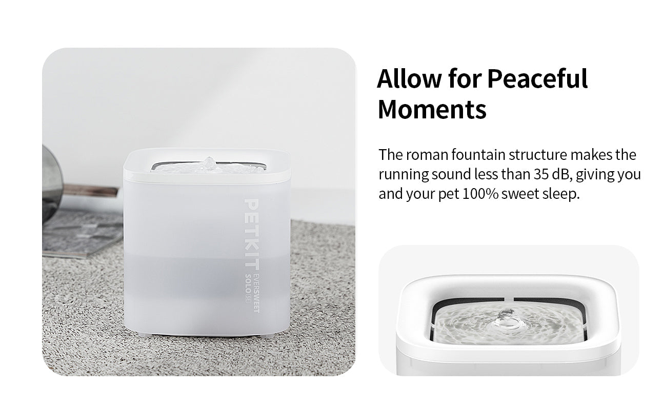 PETKIT New Zealand PETKIT Pet Water Fountain - Eversweet Solo SE Drink
