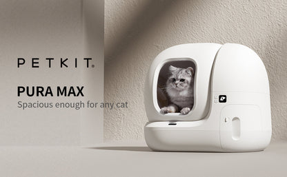 PETKIT New Zealand PETKIT Automatic Self Cleaning Cat Litter Box - Pura Max Poop :)