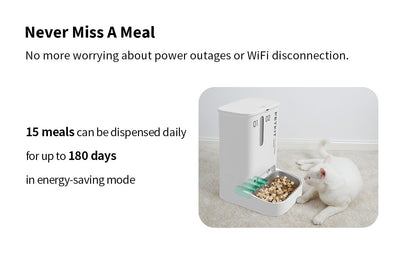 PETKIT New Zealand PETKIT Smart Pet Feeder with Dual Hoppers - Fresh Element Gemini Feed