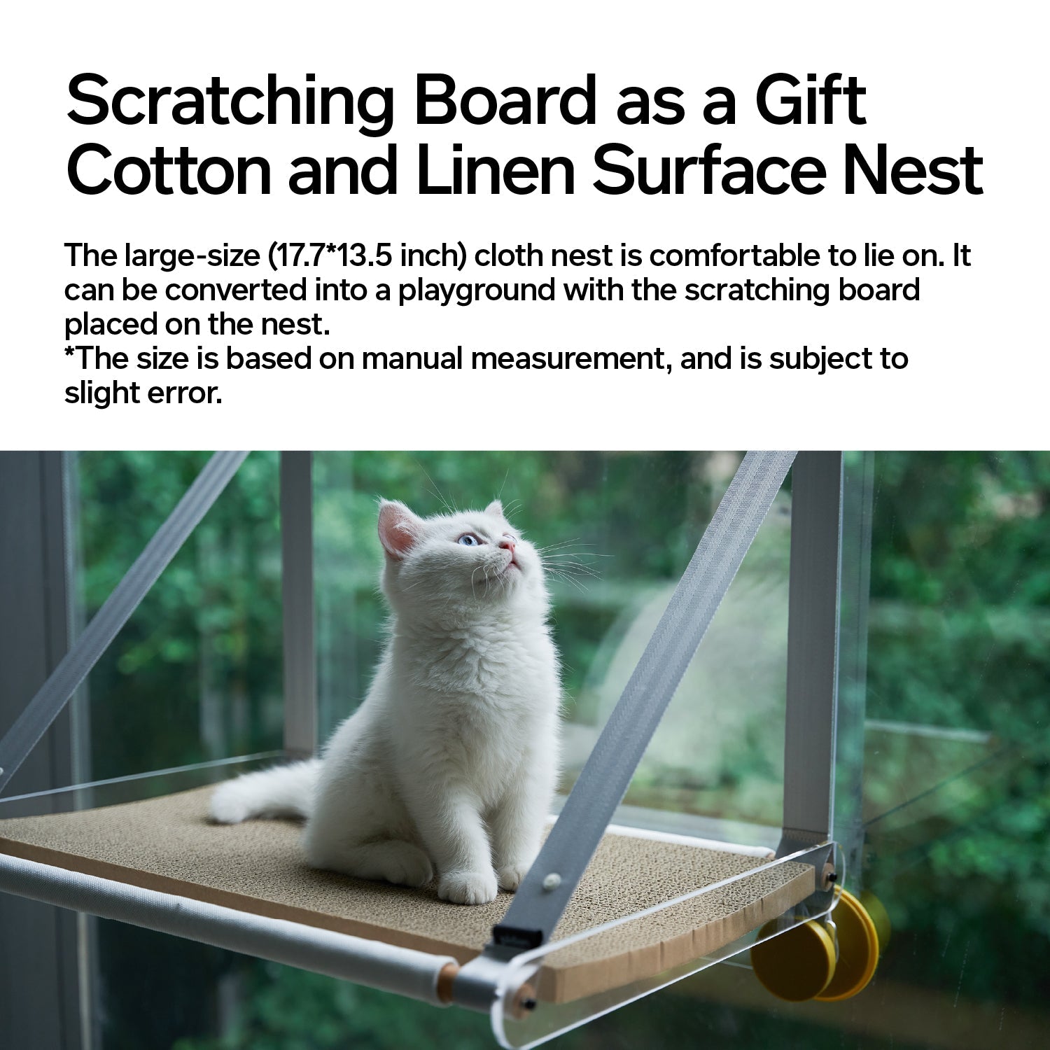 PETKIT New Zealand PIDAN Cat Window Perch - Sunbathing Time Sleep