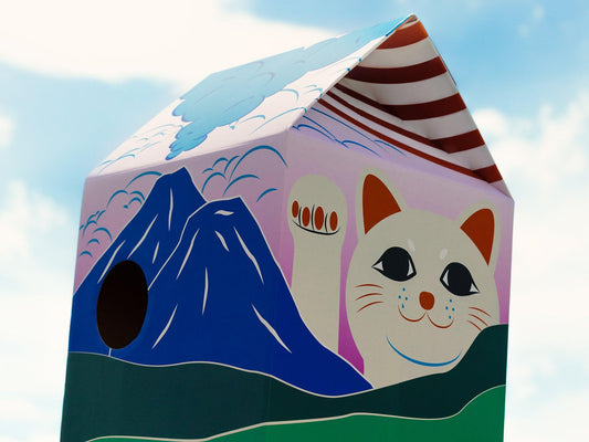 PETKIT New Zealand PIDAN Cat House and Scratcher - Fuji Play