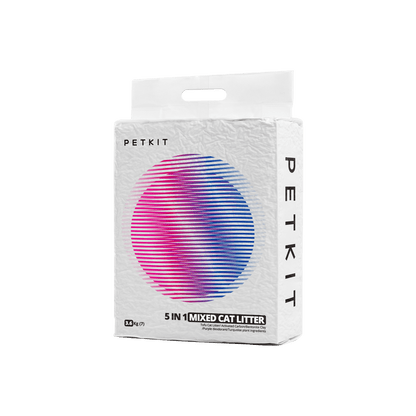 PETKIT New Zealand PETKIT 5 in 1 Activated Carbon Bentonite and Tofu Clumping Cat Litter PETKIT 