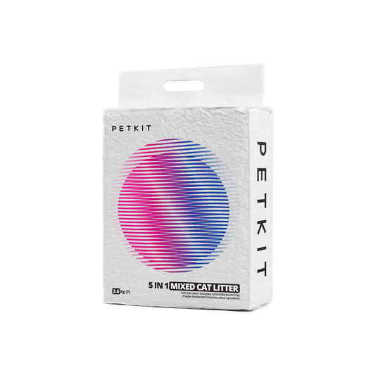 PETKIT New Zealand PETKIT 5 in 1 Activated Carbon Bentonite and Tofu Clumping Cat Litter PETKIT 
