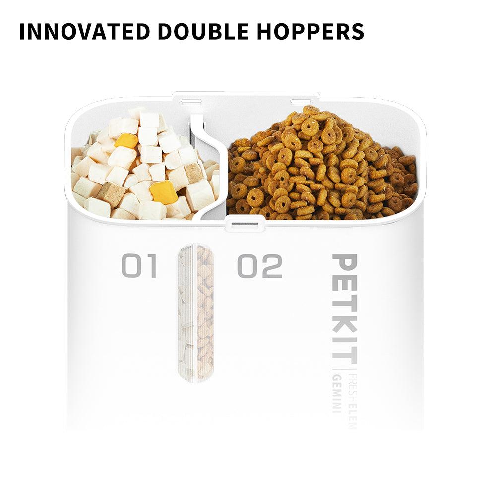 PETKIT New Zealand PETKIT Smart Pet Feeder with Dual Hoppers - Fresh Element Gemini Feed