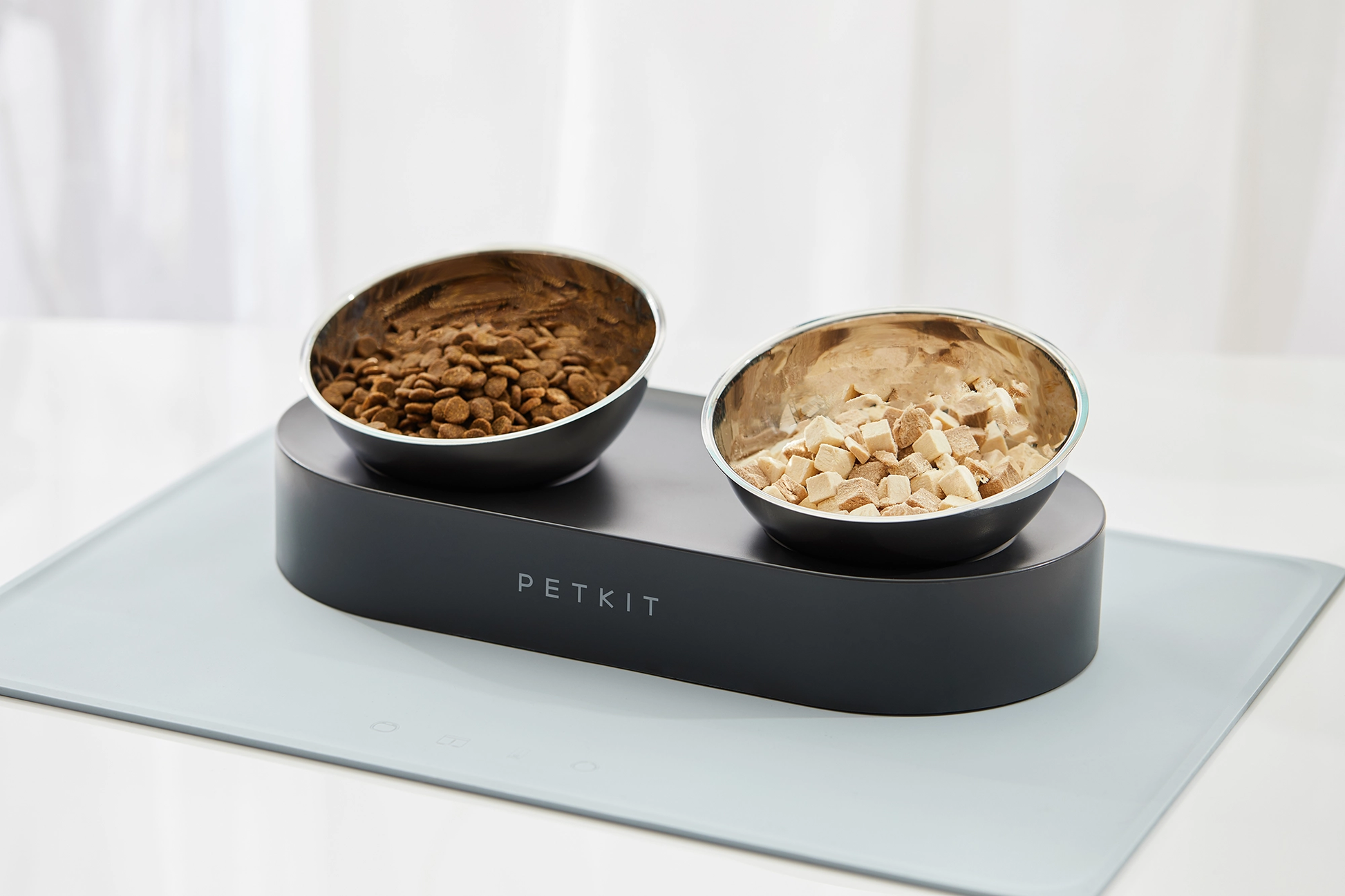 PETKIT New Zealand PETKIT Fresh Nano Adjustable Metal Dual Feeding Bowl Feed